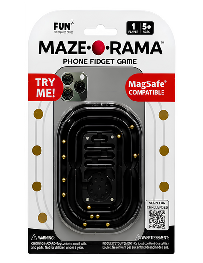 Maze-O-Rama Magnetized Phone Fidget (3 color options)