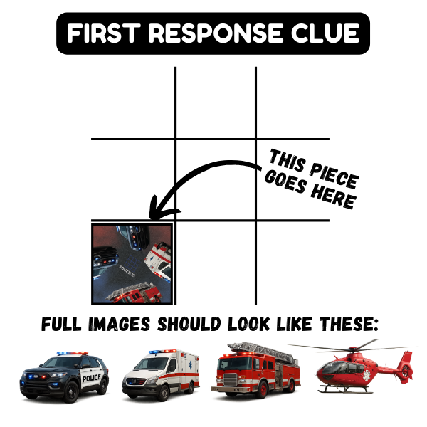 FIRST RESPONSE SQUZZLE