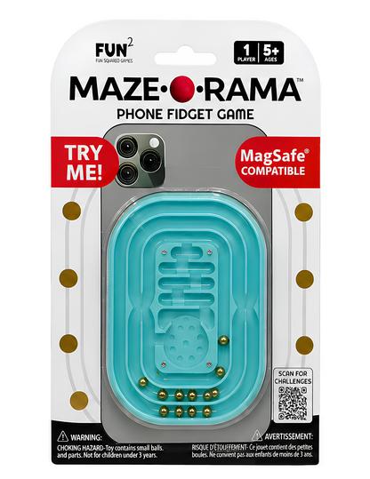 Maze-O-Rama Magnetized Phone Fidget (3 color options)