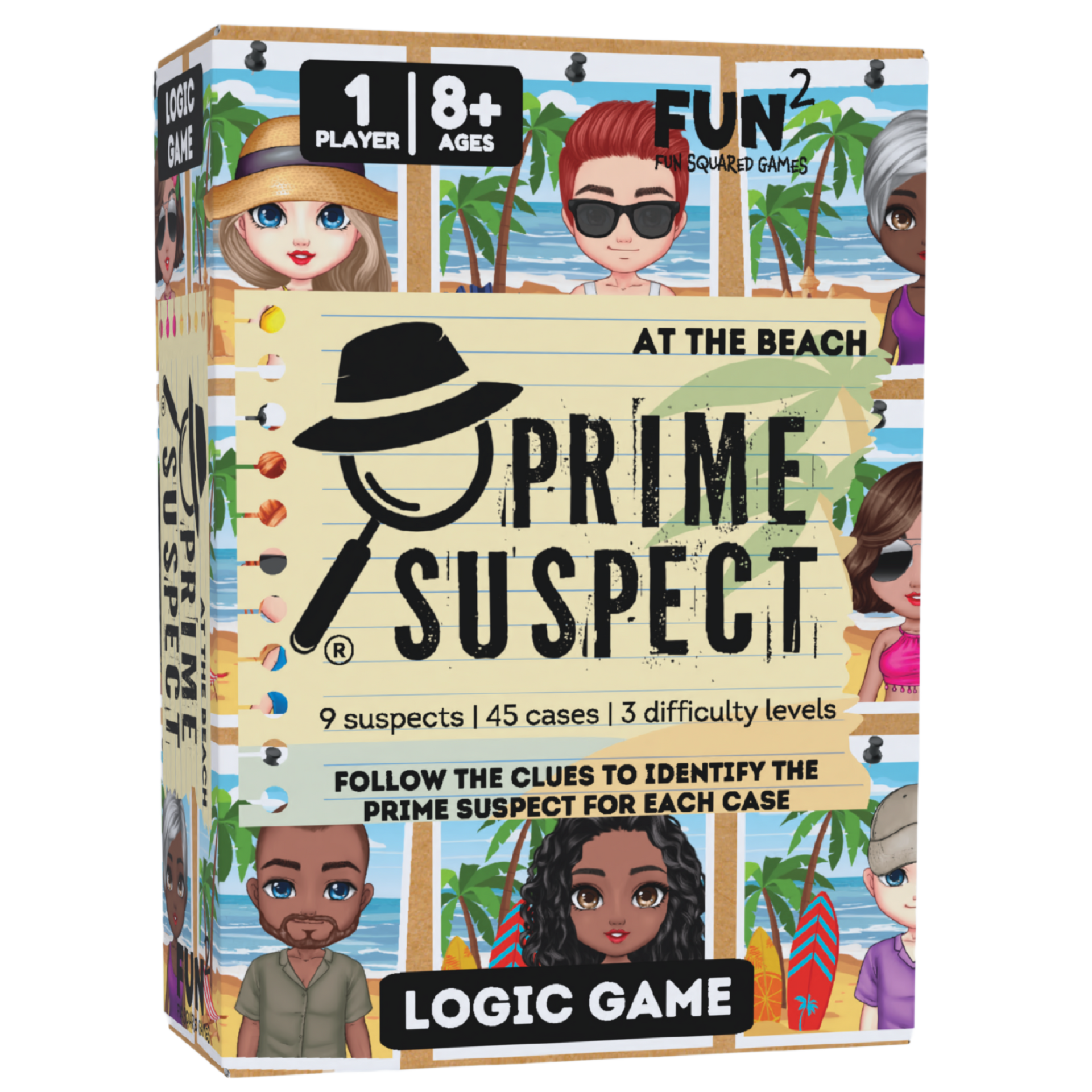 PRIME SUSPECT: AT THE BEACH – Fun Squared Games