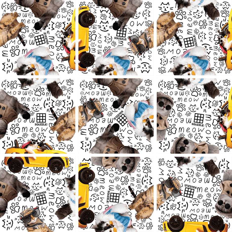 Fun Squared Games: 9-piece square tile fun for EVERYONE!