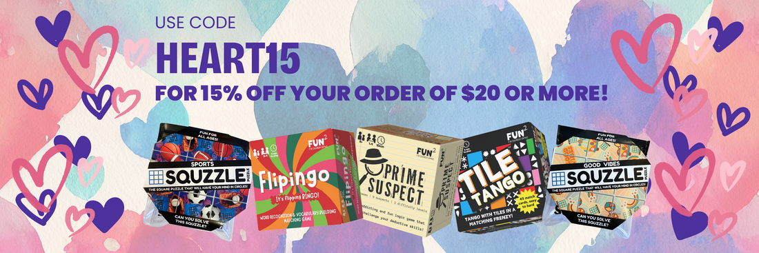 Fun Squared Games: 9-piece square tile fun for EVERYONE!