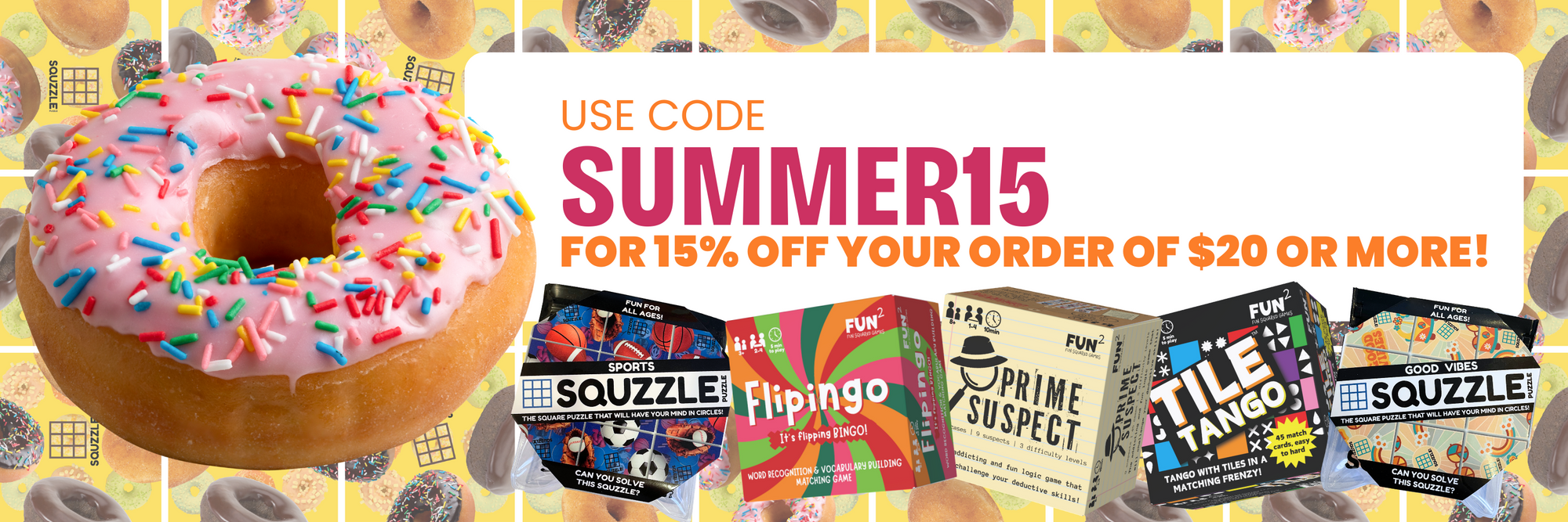 Fun Squared Games: 9-piece square tile fun for EVERYONE!