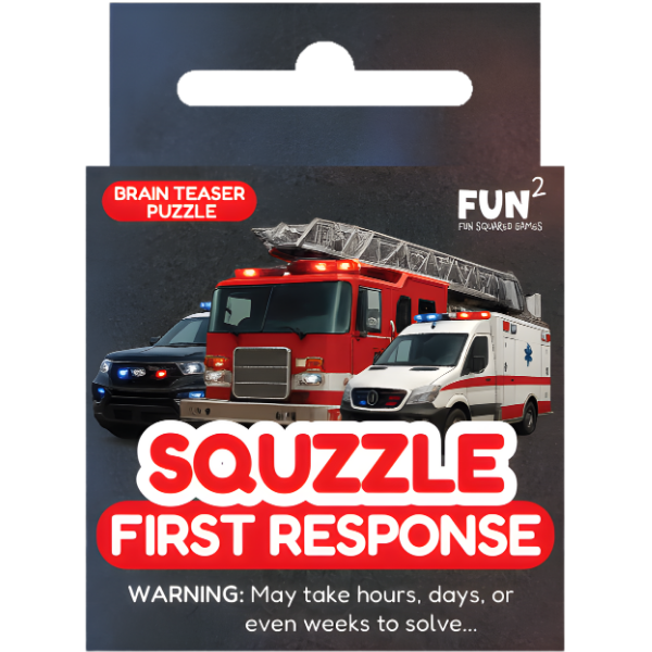 Squzzle First Response 9-Tile Edge-Matching Puzzle, Boxed