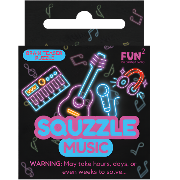 Squzzle Music 9-Tile Edge-Matching Puzzle, Boxed