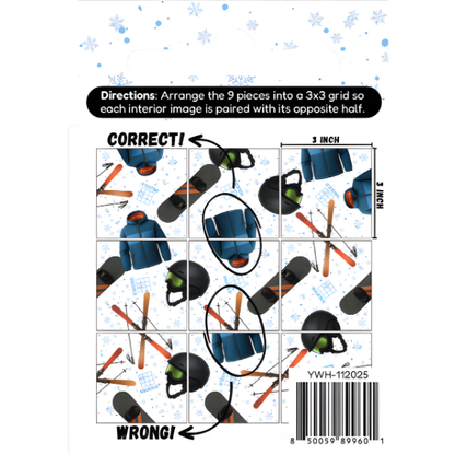 SNOW SPORTS SQUZZLE