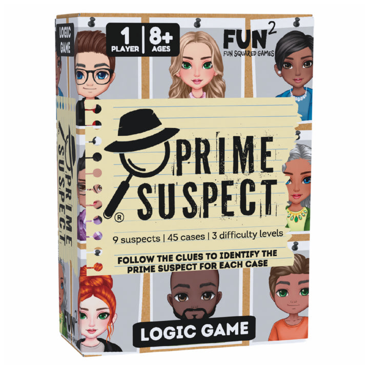 Prime Suspect Original box with nine suspect characters and 45 cases